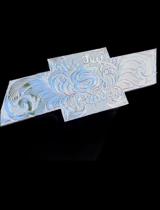 Premium Custom Engraved Engraving – Paper Bow Tie - Hand-Etched Automotive Art