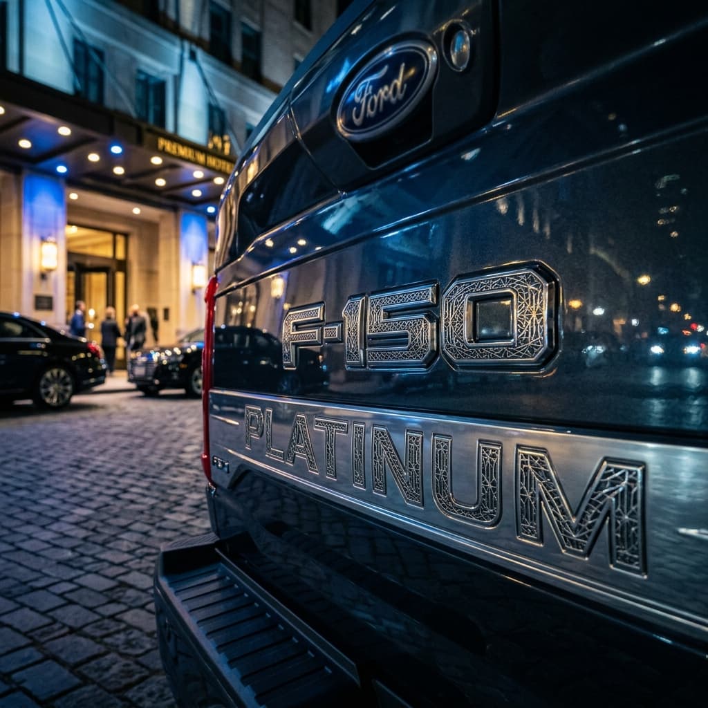 Platinum Edition F-150 - Custom Engraved Ford build