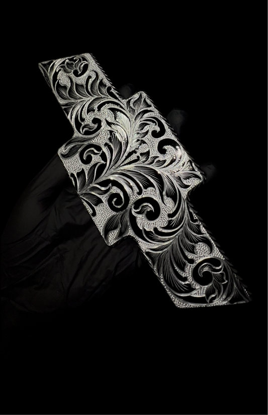 Black front emblem fully engraved